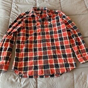 Carhartt Red and Black Checkered Shirt